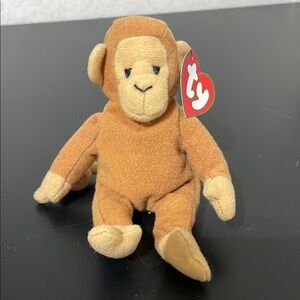 Ty Teenie Beanie Baby Bongo Monkey